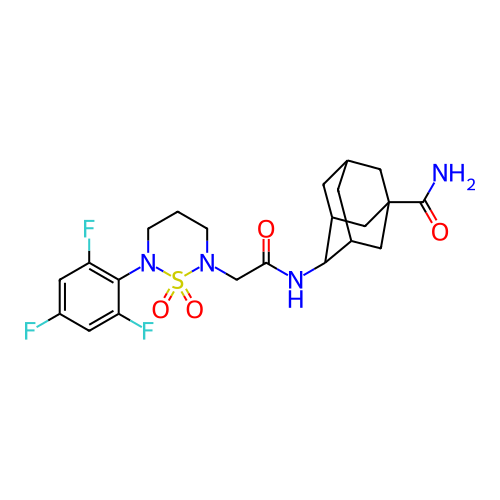 Chemical structure of BindingDB Monomer ID 167439