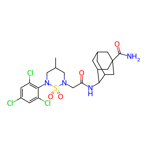 Chemical structure of BindingDB Monomer ID 167444