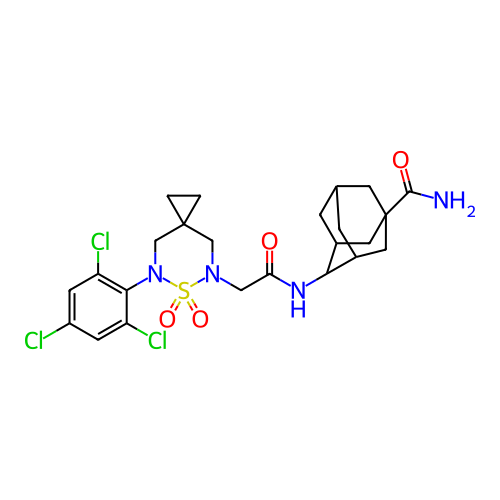Chemical structure of BindingDB Monomer ID 167447