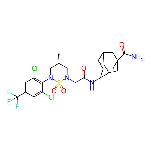 Chemical structure of BindingDB Monomer ID 167450