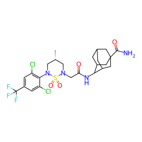 Chemical structure of BindingDB Monomer ID 167451