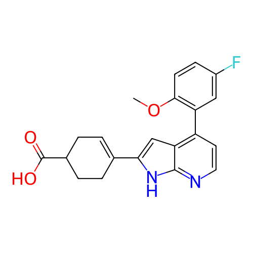 Chemical structure of BindingDB Monomer ID 167732