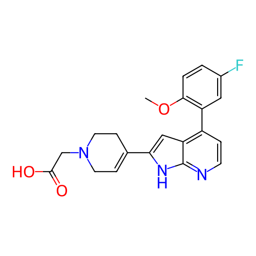 Chemical structure of BindingDB Monomer ID 167738