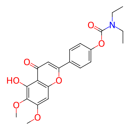 Chemical structure of BindingDB Monomer ID 167912