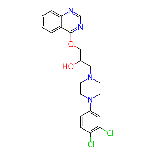 Chemical structure of BindingDB Monomer ID 167956