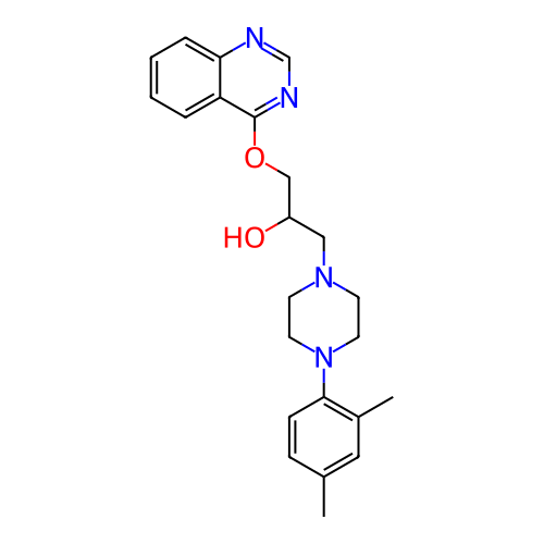 Chemical structure of BindingDB Monomer ID 167957