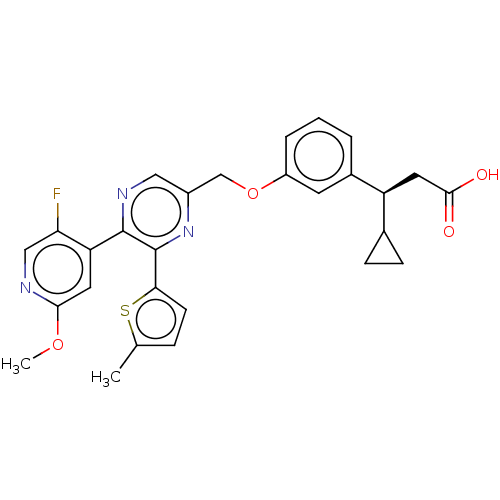 Chemical structure of BindingDB Monomer ID 168158