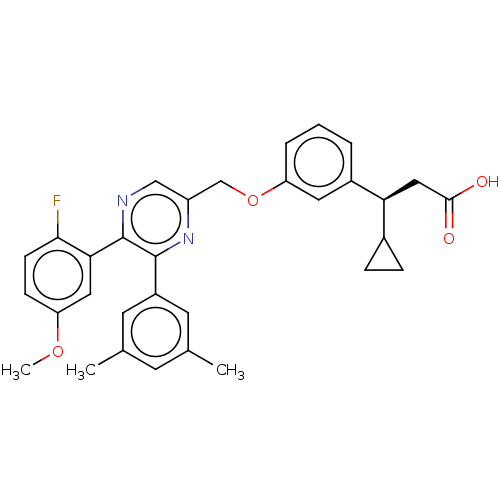 Chemical structure of BindingDB Monomer ID 168162