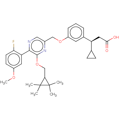 Chemical structure of BindingDB Monomer ID 168164