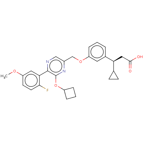 Chemical structure of BindingDB Monomer ID 168167