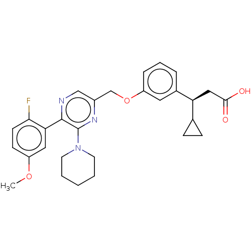 Chemical structure of BindingDB Monomer ID 168179
