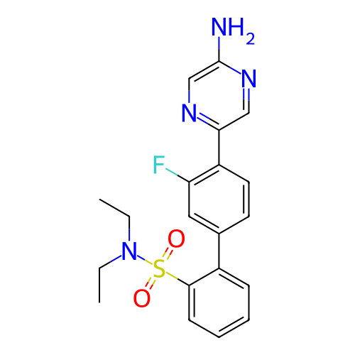 Chemical structure of BindingDB Monomer ID 168670