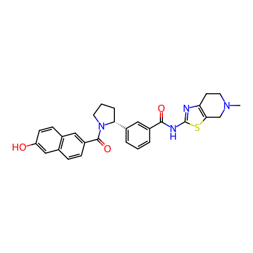 Chemical structure of BindingDB Monomer ID 169507