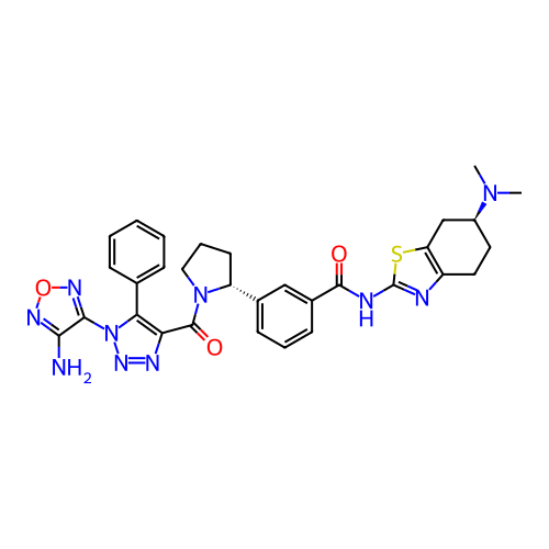 Chemical structure of BindingDB Monomer ID 169517