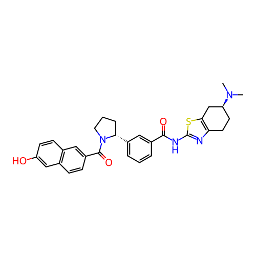 Chemical structure of BindingDB Monomer ID 169567