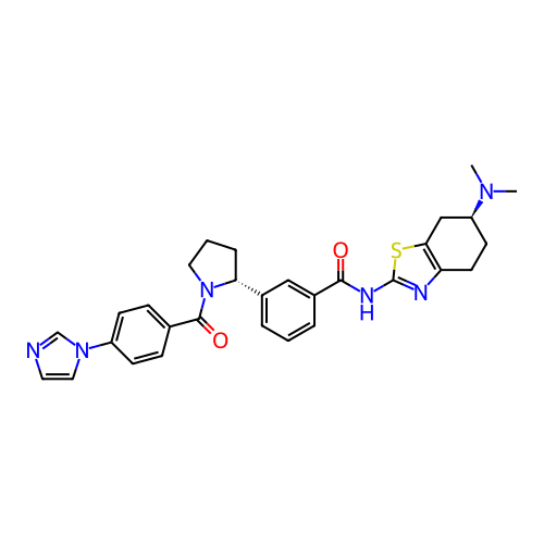 Chemical structure of BindingDB Monomer ID 169569