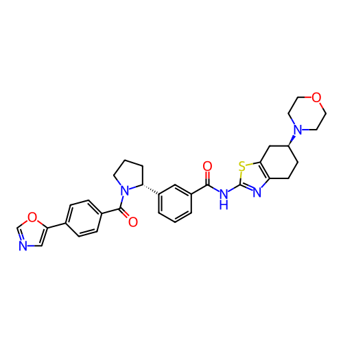 Chemical structure of BindingDB Monomer ID 169585