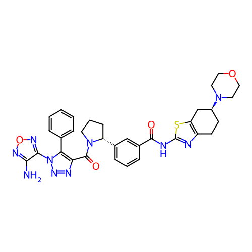 Chemical structure of BindingDB Monomer ID 169601