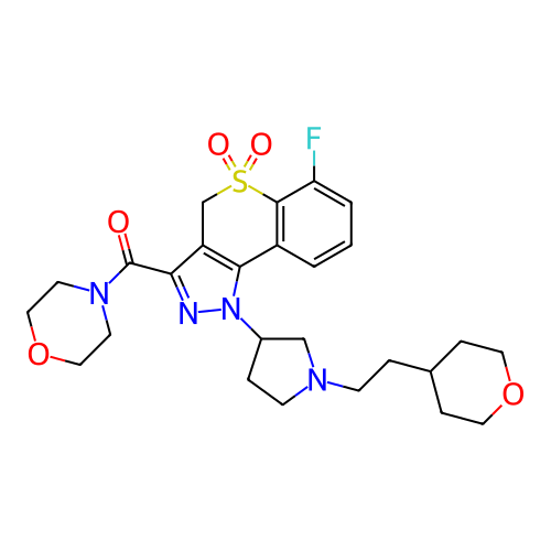 Chemical structure of BindingDB Monomer ID 169952