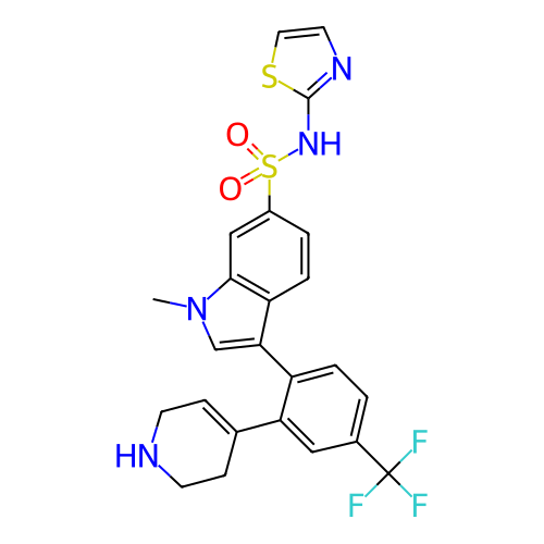 Chemical structure of BindingDB Monomer ID 170233