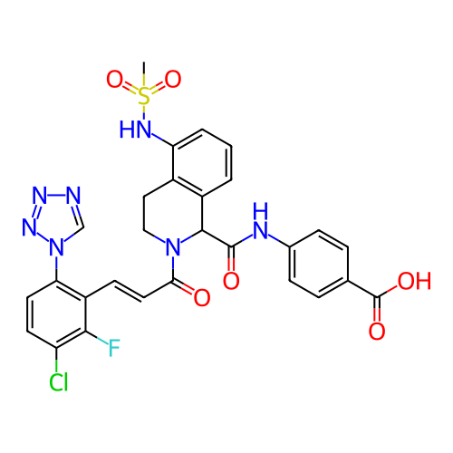 Chemical structure of BindingDB Monomer ID 170407
