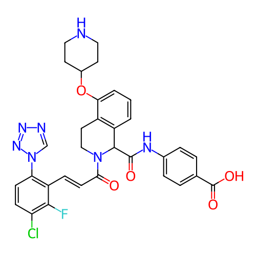 Chemical structure of BindingDB Monomer ID 170412