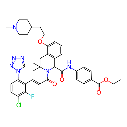 Chemical structure of BindingDB Monomer ID 170416
