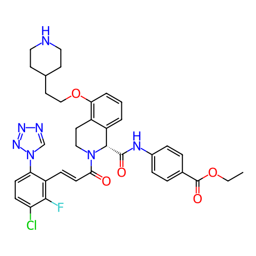 Chemical structure of BindingDB Monomer ID 170417
