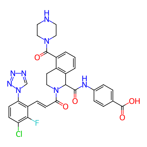 Chemical structure of BindingDB Monomer ID 170421