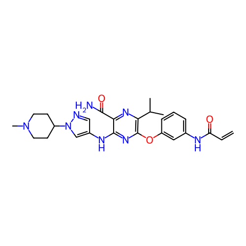 Chemical structure of BindingDB Monomer ID 170516