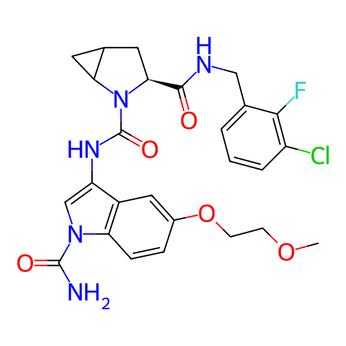 Chemical structure of BindingDB Monomer ID 170734