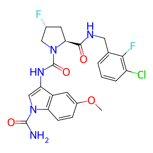 Chemical structure of BindingDB Monomer ID 170864