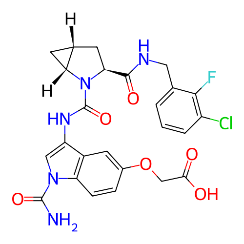Chemical structure of BindingDB Monomer ID 170945