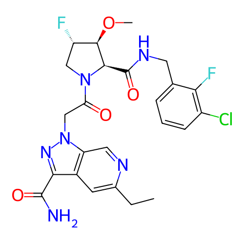 Chemical structure of BindingDB Monomer ID 171267