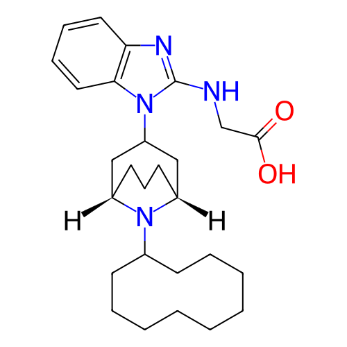 Chemical structure of BindingDB Monomer ID 172412