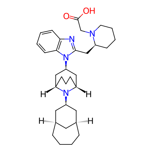 Chemical structure of BindingDB Monomer ID 172436