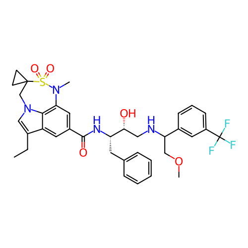 Chemical structure of BindingDB Monomer ID 172731