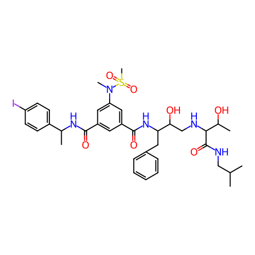 Chemical structure of BindingDB Monomer ID 172743