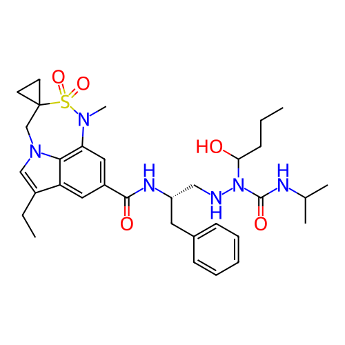 Chemical structure of BindingDB Monomer ID 172747