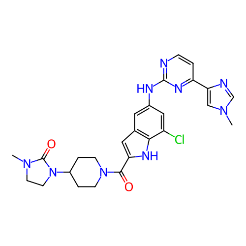 Chemical structure of BindingDB Monomer ID 172943