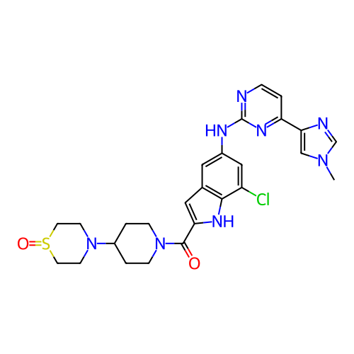Chemical structure of BindingDB Monomer ID 172945