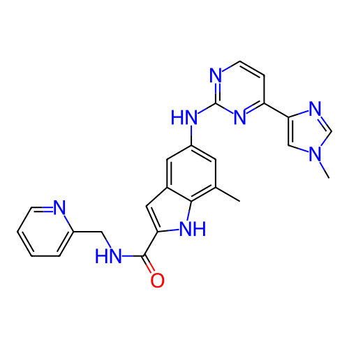 Chemical structure of BindingDB Monomer ID 173054