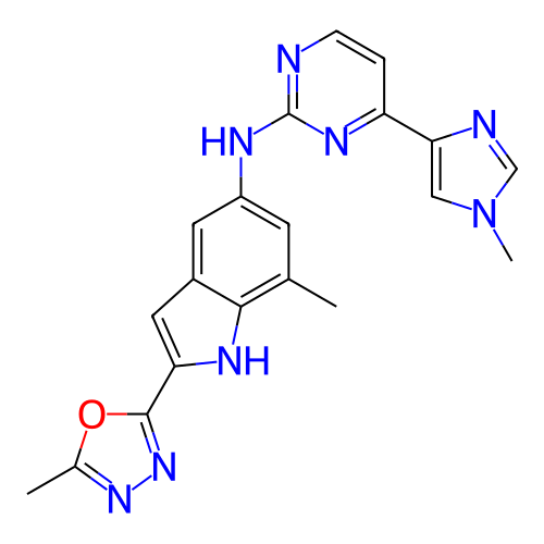 Chemical structure of BindingDB Monomer ID 173071