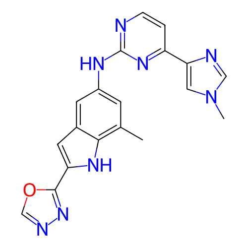 Chemical structure of BindingDB Monomer ID 173073