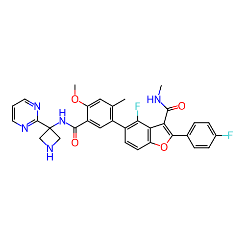 Chemical structure of BindingDB Monomer ID 173076