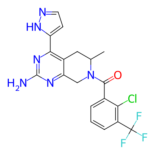 Chemical structure of BindingDB Monomer ID 173345
