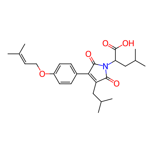Chemical structure of BindingDB Monomer ID 174972