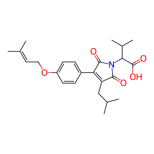 Chemical structure of BindingDB Monomer ID 174977