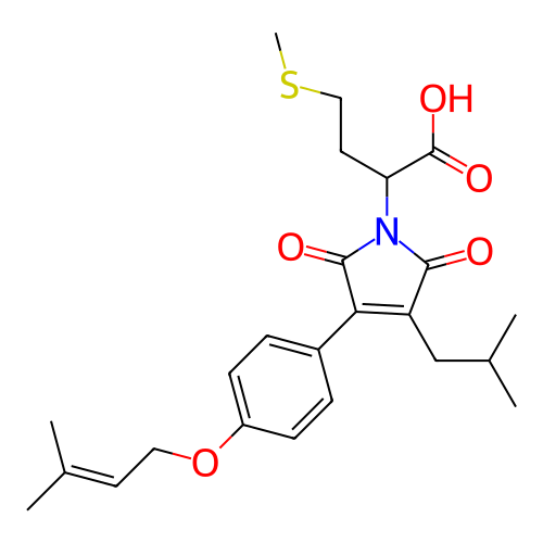 Chemical structure of BindingDB Monomer ID 174980