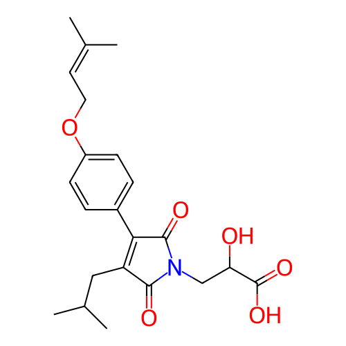 Chemical structure of BindingDB Monomer ID 174981